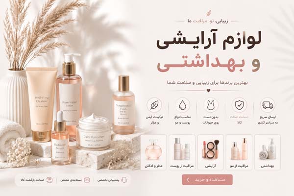 لوازم آرایشی و بهداشتی