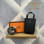 کیف زنانه تینجری Hermes اورجینال بند دوشی با جاکارتی