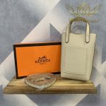 کیف زنانه تینجری Hermes اورجینال بند دوشی با جاکارتی