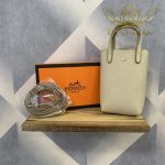 کیف زنانه تینجری Hermes اورجینال بند دوشی با جاکارتی