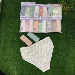 پک شورت زنانه 3 تایی برند BERRAK ترکیه مدل BO-BRK-WP-002